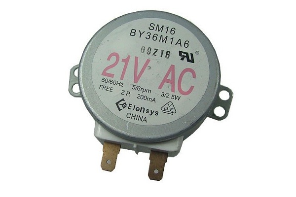 Tányérforgató motor 21V/3W Samsung mikró alkatrész-1