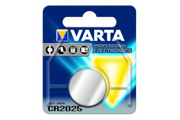 Gombelem CR2025 3,0V Lithium Varta-1